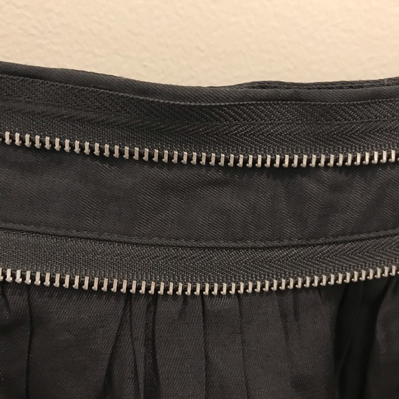 Twelve by Twelve A-line Zipper Skirt medium gray - Picture 3 of 9